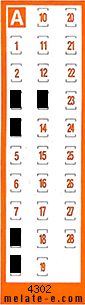 Volante ganador del sorteo 4302 de Chispazo