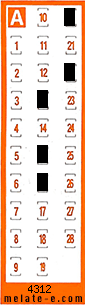Volante ganador del sorteo 4312 de Chispazo