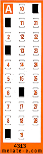 Volante ganador del sorteo 4313 de Chispazo