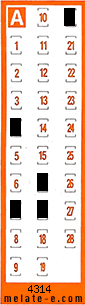 Volante ganador del sorteo 4314 de Chispazo