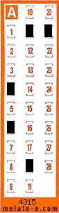 Volante ganador del sorteo 4315 de Chispazo