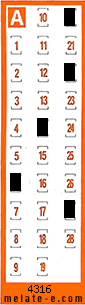 Volante ganador del sorteo 4316 de Chispazo