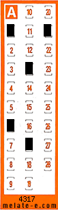 Volante ganador del sorteo 4317 de Chispazo