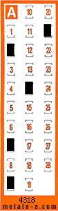Volante ganador del sorteo 4318 de Chispazo
