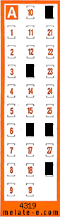 Volante ganador del sorteo 4319 de Chispazo
