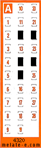 Volante ganador del sorteo 4320 de Chispazo