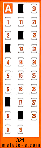 Volante ganador del sorteo 4321 de Chispazo