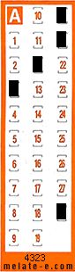 Volante ganador del sorteo 4323 de Chispazo
