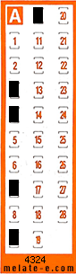 Volante ganador del sorteo 4324 de Chispazo