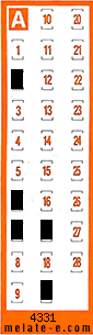 Volante ganador del sorteo 4331 de Chispazo