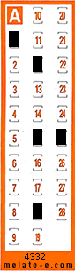 Volante ganador del sorteo 4332 de Chispazo