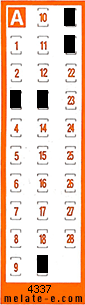 Volante ganador del sorteo 4337 de Chispazo
