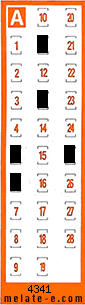 Volante ganador del sorteo 4341 de Chispazo