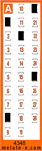 Volante ganador del sorteo 4348 de Chispazo