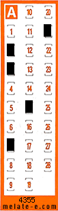 Volante ganador del sorteo 4355 de Chispazo