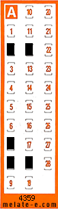 Volante ganador del sorteo 4359 de Chispazo