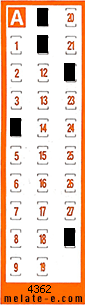 Volante ganador del sorteo 4362 de Chispazo