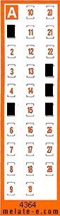 Volante ganador del sorteo 4364 de Chispazo