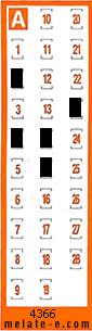 Volante ganador del sorteo 4366 de Chispazo