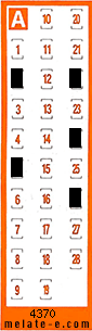 Volante ganador del sorteo 4370 de Chispazo