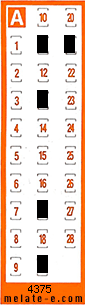 Volante ganador del sorteo 4375 de Chispazo