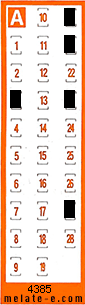 Volante ganador del sorteo 4385 de Chispazo