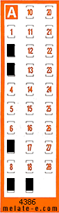 Volante ganador del sorteo 4386 de Chispazo