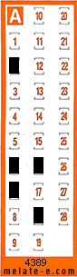 Volante ganador del sorteo 4389 de Chispazo
