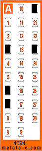 Volante ganador del sorteo 4394 de Chispazo