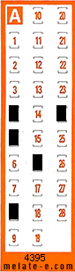 Volante ganador del sorteo 4395 de Chispazo