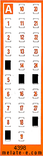 Volante ganador del sorteo 4398 de Chispazo