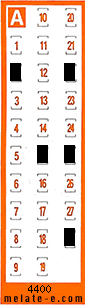 Volante ganador del sorteo 4400 de Chispazo