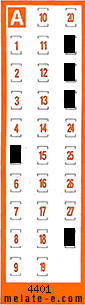 Volante ganador del sorteo 4401 de Chispazo