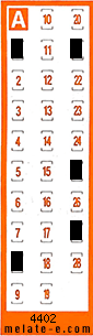 Volante ganador del sorteo 4402 de Chispazo