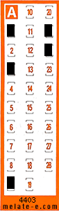 Volante ganador del sorteo 4403 de Chispazo