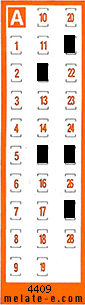 Volante ganador del sorteo 4409 de Chispazo
