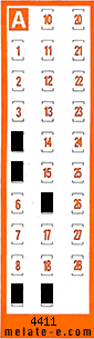 Volante ganador del sorteo 4411 de Chispazo