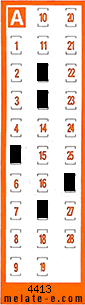 Volante ganador del sorteo 4413 de Chispazo