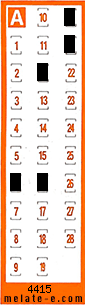 Volante ganador del sorteo 4415 de Chispazo