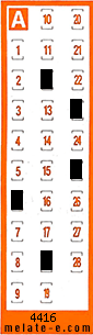 Volante ganador del sorteo 4416 de Chispazo