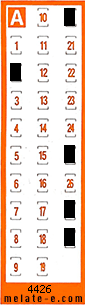 Volante ganador del sorteo 4426 de Chispazo