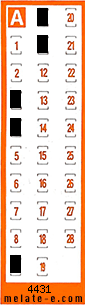 Volante ganador del sorteo 4431 de Chispazo