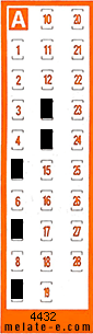 Volante ganador del sorteo 4432 de Chispazo