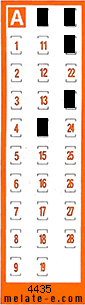 Volante ganador del sorteo 4435 de Chispazo