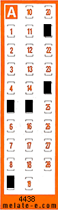 Volante ganador del sorteo 4438 de Chispazo
