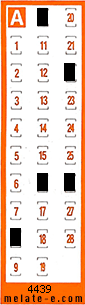 Volante ganador del sorteo 4439 de Chispazo