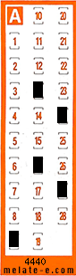 Volante ganador del sorteo 4440 de Chispazo