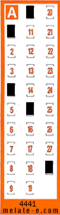 Volante ganador del sorteo 4441 de Chispazo