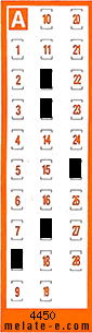 Volante ganador del sorteo 4450 de Chispazo