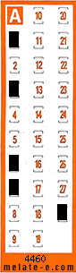 Volante ganador del sorteo 4460 de Chispazo